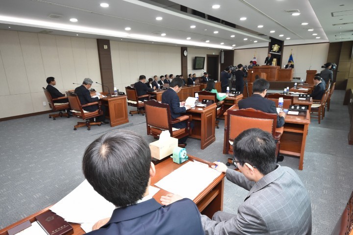 제209회 청송군의회 임시회 개회