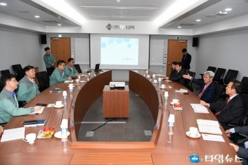곽상욱 오산시장 지역 기업현장 방문 간담회 개최