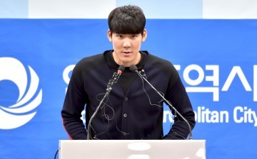 박태환 선수, 인천시청 방문 유정복시장과 인천시민에 감사의  전달