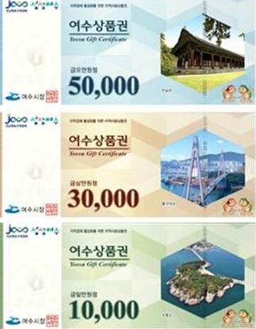 여수시, 여수사랑상품권 부정유통 단속 나서 
