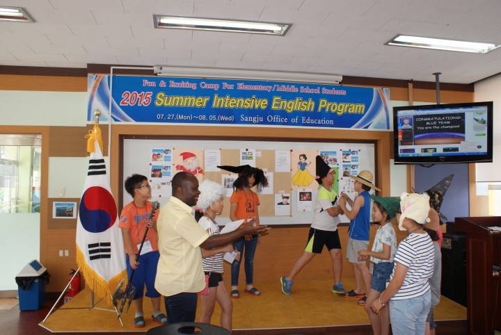 상주 초․중학생 170명, 영어캠프에서 5개국을 여행하다