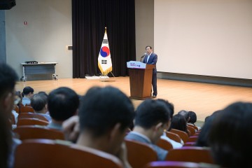 최민호 세종시장, 공직자로서 자기 책임 다한다는 마음 가져야