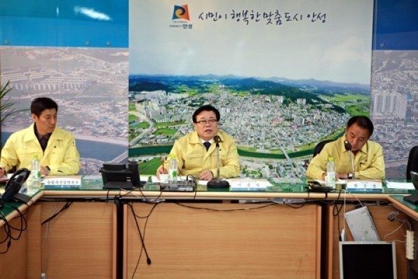 안성시, 이동필 장관방문 구제역 발생지역 방문