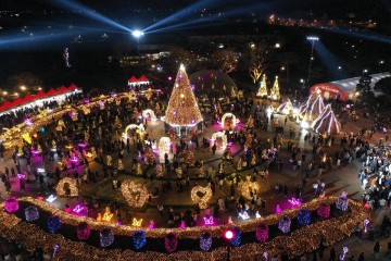 함평군, '함평 겨울밤 빛축제' 37일간의 여정 마무리