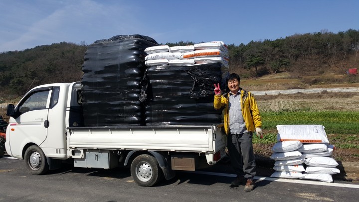 달성군 벼 재배농가에 육묘용 상토지원