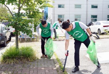 대전테크노파크, 노사 함께 에코플로깅 활동 전개