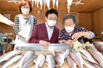 경북도지사․대구시장, 영덕시장 찾아 화재피해 상인 위로