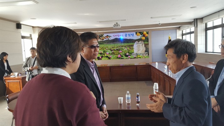 태국 에너지부 차관 일행 상주시 방문