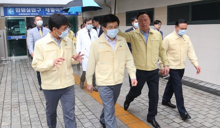 안희정 지사, 황교안 국무총리에게 “의료기관 지원·보상을”