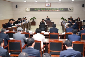 청주시의회 예산결산특별위위, 제2회추경예산안 의결 