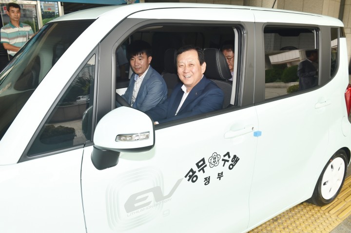 이교범 하남시장 공약 이행, ‘친환경 전기 관용차 도입’