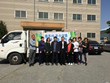  미소진쌀, 두레촌엿 미국 수출