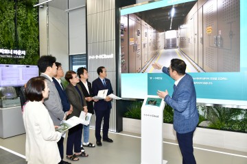 광주시의회, 도시철도2호선 화재사고‧국가AI데이터센터 현장 방문