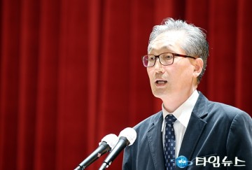‘교육발전특구’ 설명회에서 인사말 하는 유득원 대전시 행정부시장