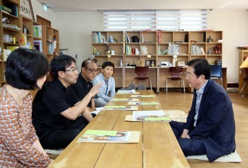 장종태 서구청장, 추석맞이 아동 양육시설 위문!