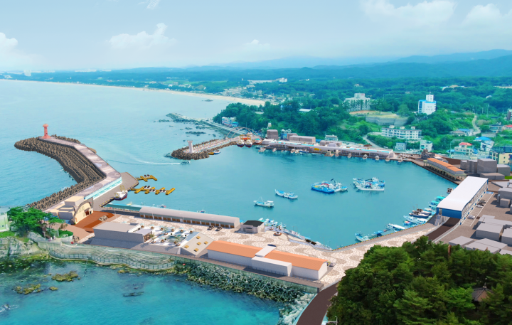 양양 남애항,   국비 150억 원 포함 총 269억 원 투입 국가어항 시범사업 선정