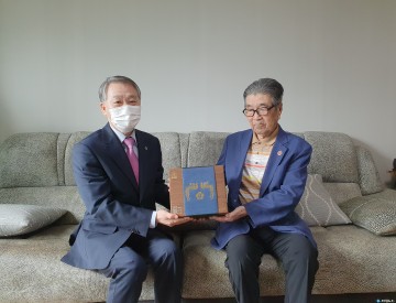 충북남부보훈지청, 제76주년 광복절 맞아 생존 애국지사 위문