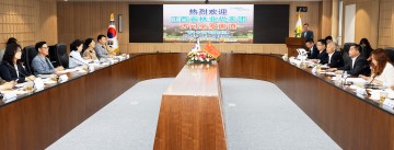 전남도-중국 장시성, 임업 분야 교류 활발