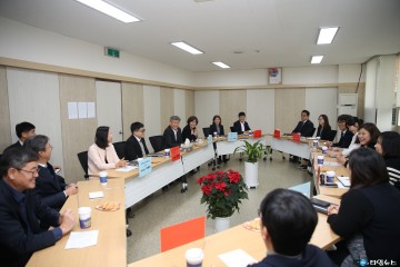 박삼득 국가보훈처장, 충북남부보훈지청 현장방문 직원 소통간담회 가져