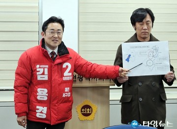 김용경 국회의원 예비후보, ‘남북축 권역별 3축 체계 개발 추진’ 1호 공약 발표
