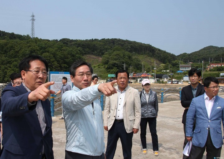 유정복인천시장 덕적면 방문   