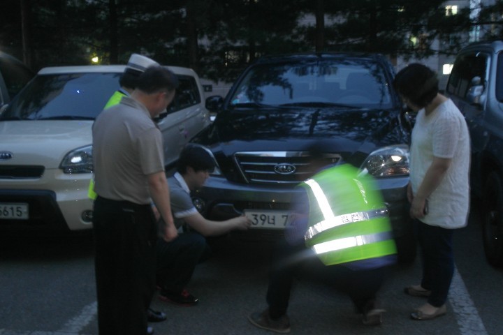 김천시 체납차(車)량 “ 꼼짝마!!”