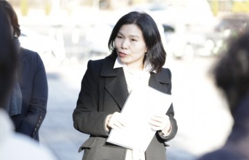 이금선 대전시의회 의원, 관평동 800m 맨발 산책로 현장 점검