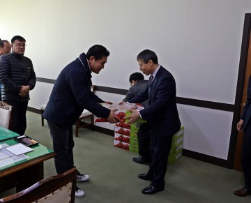 상당구 현업부서 직원 격려의 시간 마련