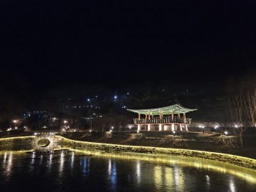 대전시, 우암사적공원 야간조명 시범점등…9~18일 운영