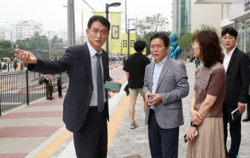 신병대 청주부시장, 고속터미널·커넥트현대 교통혼잡 현장 점검