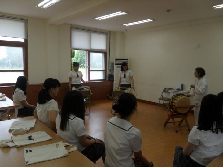 우보중, 2015 군위 교육문화 예술 체험 학교 참가 