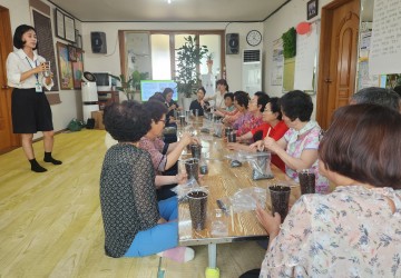 의성군, 안계면 용기1리 경로당, 찾아가는 탄소중립교육 실시