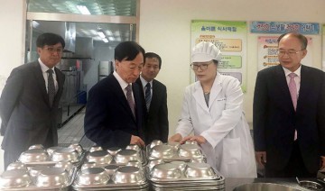 설동호 대전시교육감, 학교 급식실 등 현장 속에서 해법 찾기!