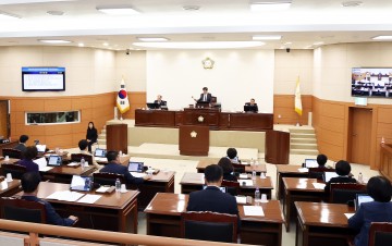 대전 유성구의회, 제274회 정례회 개회