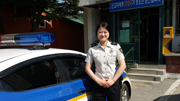 제천경찰서 신임여경 끈질긴  추격으로 절도범검거