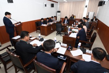 청주시의회, 제21회 임시회 의회운영위원회 의안 심사  