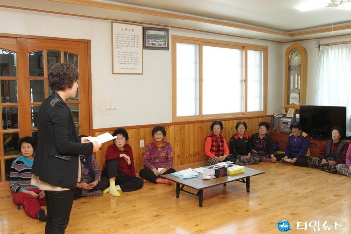 예천군, 경로당 방문건강관리 서비스 제공