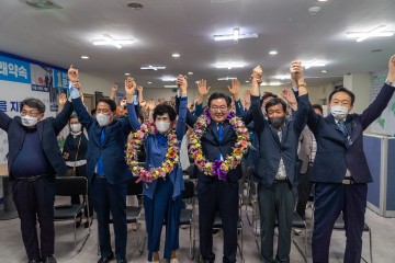 [6.1 지방선거] 문인 광주 북구청장 당선인 “앞으로 4년 결과로 증명하겠다”