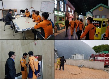 보성소방서, 어린이날 대비 놀이시설 합동소방훈련 실시