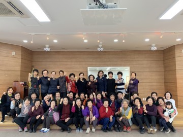 이동여성회관 회원  종강식 개최