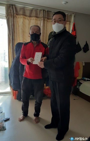 충북남부보훈지청, 설 명절 계기 보훈가족 위문 나서