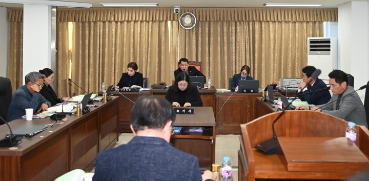 대전 중구의회 의회운영위원회, 행정사무감사 실시