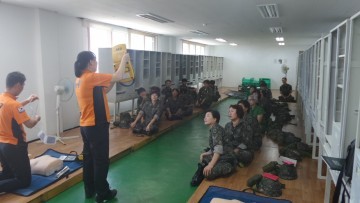 찾아가는 소방안전교육(예비군 보성군지역대)