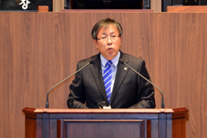 충남도의회 김종문 의원, 충남개발공사 신규투자사업 면밀히 재검토해야!