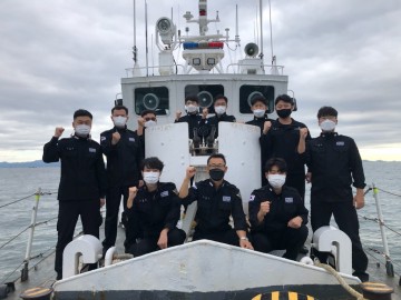 건조 27년, 나이는 숫자에 불구’ 최고참 함정의 만점 활약‘보령해경 109정