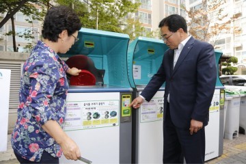 대전 대덕구, 자원재활용 시범아파트 조성행사 큰 호응!