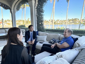 이동환 고양특례시장, 로버트 랭거 교수 미팅…바이오산업 발전방향 자문