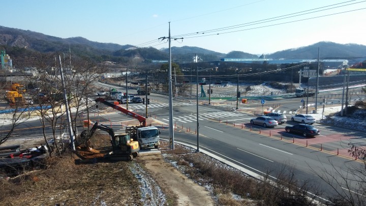 청주시, 오창 제3산업단지 진입도로 개통