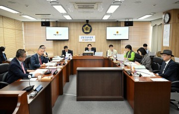 세종시의회 산업건설위원회, 조례안 등 28건 심사 의결
