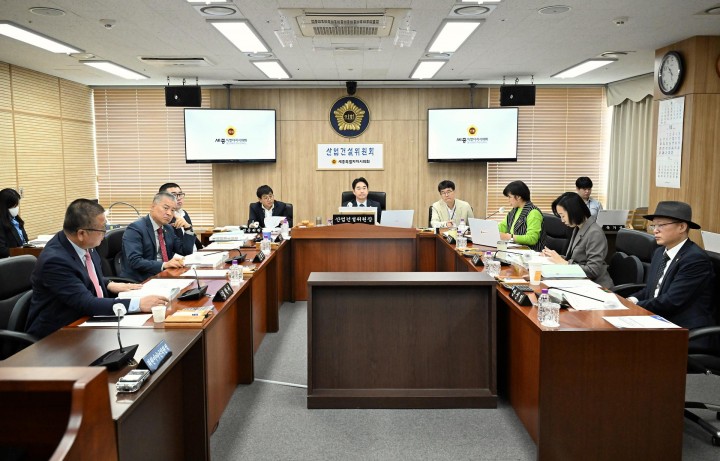 세종시의회 산업건설위원회, 조례안 등 28건 심사 의결